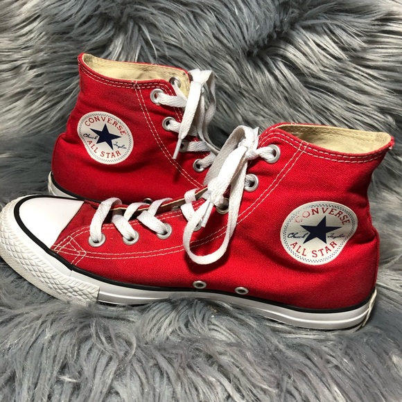 red converse size 8
